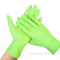 Guantes de nitrilo de seguridad desechable de servicio pesado